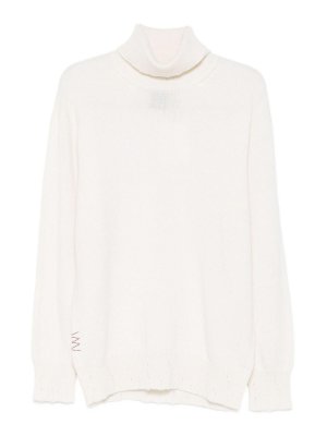 AMARANTO: Rollkragenpullover  und Polo-Ausschnitt - Rollkragenpullover - Creme