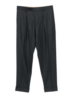 BERWICH: Pantalones casual - Pantalón Casual - Gris