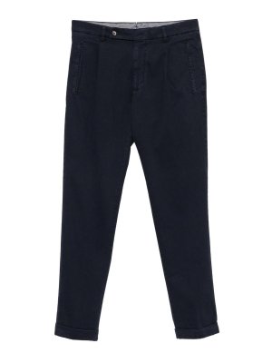 BERWICH: Pantalones casual - Pantalón Casual - Azul