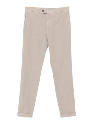 BERWICH: Pantalones casual - Pantalón Casual - Gris