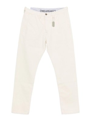 CHESPEAKE: casual trousers - Light Beige Trousers