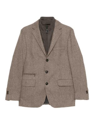 CORNELIANI: Gilets tricot - Gilet - Beige