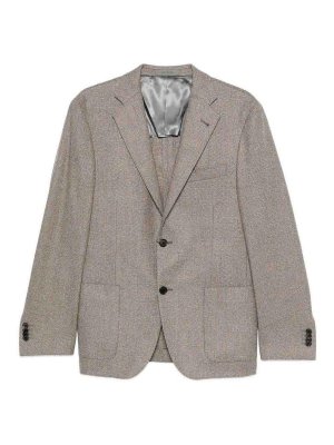 CORNELIANI: Blazer - Blazer - Marrón