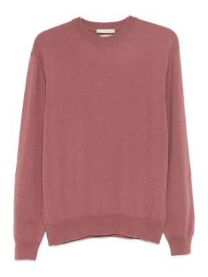 DANIELE FIESOLI: crew necks - Pink Crew-Neck Sweater
