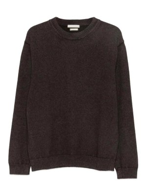 DANIELE FIESOLI: crew necks - Brown Cashmerecrew Neck Sweater