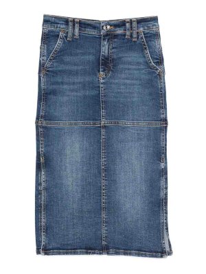 Liu Jo: Faldas largas - Falda Larga - Azul