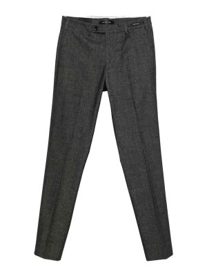 MICHAEL COAL: Pantalones casual - Pantalón Casual - Gris
