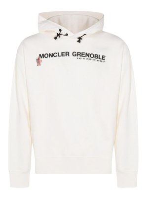 MONCLER: Sudaderas y suéteres - Sudadera - Beis