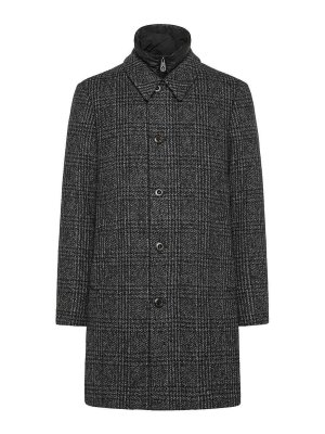 PEUTEREY: maglieria gilet - Cappotto Con Gilet Trapuntato A Collo Alto