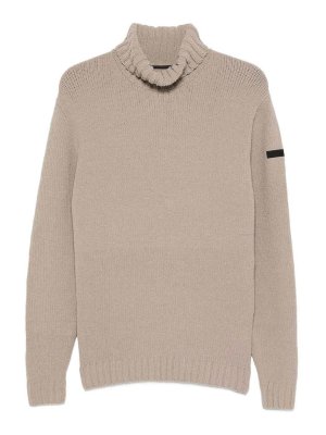 RRD Roberto Ricci Designs: maglia collo rotondo - Maglione a collo alto beige