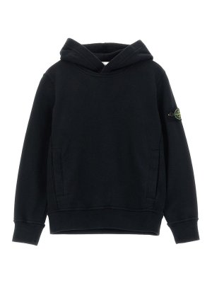 STONE ISLAND: Sudaderas y suéteres - Sudadera - Negro
