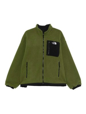 THE NORTH FACE: giacche casual - Giacca in pile verde