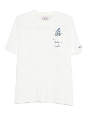 MC2 SAINT BARTH: t-shirts - White Cotton T-Shirt