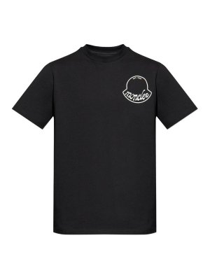 MONCLER: t-shirts - Cotton T-Shirt With Logo