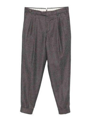 PT TORINO: Pantalons casual - Pantalons Décontractés - Gris