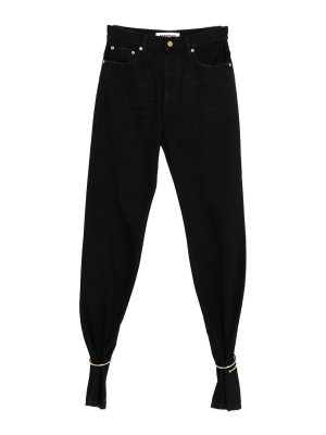 DARKPARK: straight leg jeans - Black Marion Jeans