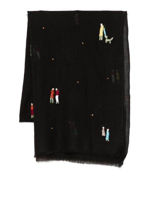 SGOMBERO CANTINE: scarves - Pegasus Wool Scarf