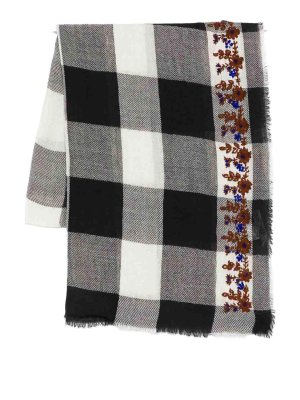 SGOMBERO CANTINE: Bufandas y pañuelos - Bufanda - Gris