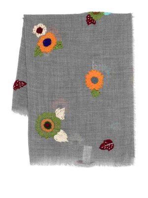 SGOMBERO CANTINE: scarves - Pefaso Wool Scarf