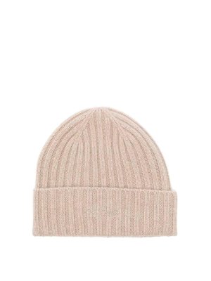 MC2 SAINT BARTH: berretti - Berretto in maglia a coste beige Wengen