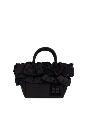 GANNI: Bolsos Shopping - Bolso Shopping - Negro
