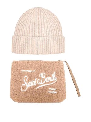 MC2 SAINT BARTH: Clutches - Clutch - Beige