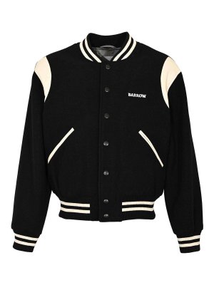 BARROW: bombers - College Bomber Jacket With Hood