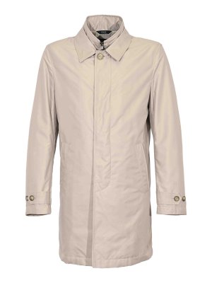 FAY: padded coats - Morning Coat In Technical Poplin
