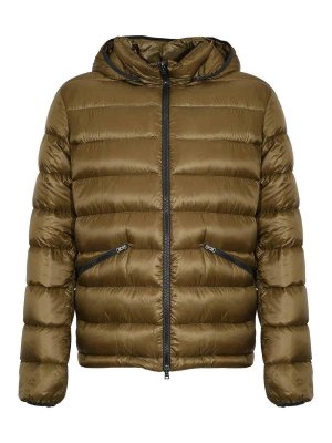 HERNO: padded jackets - Quilted Nylon Down Jacket