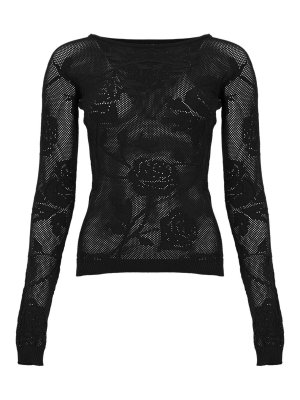 LIVIANA CONTI: Suéteres con cuello pico - Suéter Cuello Redondo - Aivita