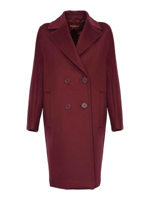 MAX MARA STUDIO: knee length coats - Agenda Oversized Wool Coat