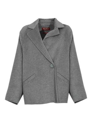 MAX MARA STUDIO: short coats - Guinea Short Coat In Cashmere And Wool