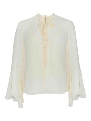 MAX MARA STUDIO: blouses - Cuba Silk Blouse