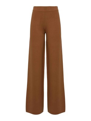 MAX MARA STUDIO: casual trousers - Marzia Trousers In Viscose Yarn
