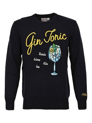 MC2 SAINT BARTH: crew necks - Gin Tonic Wool And Cashmere Sweater