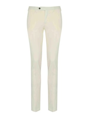 PT TORINO: Casual Hosen - Casual Hose - Weiß