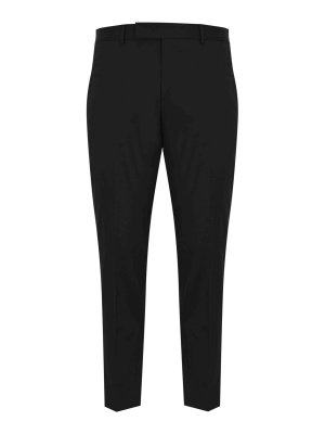PT TORINO: casual trousers - Dieci Trousers In Wool Blend