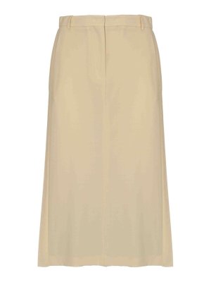 Semicouture: gonne al ginocchio  e longuette - Gonna Noelle In Fresco Lana