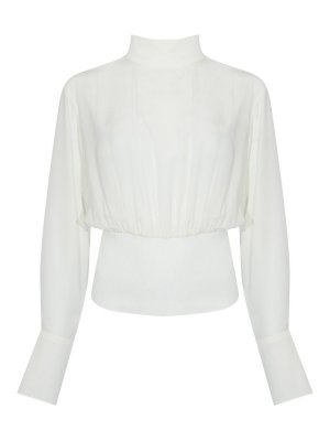 SPORTMAX: shirts - Nepeta Silk Shirt