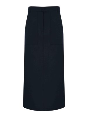 WEEKEND MAX MARA: Long skirts - Aller Long Skirt In Wool Blend