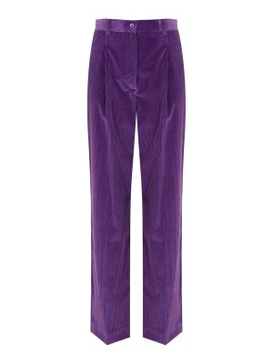 WEEKEND MAX MARA: Pantalones casual - Pantalón Casual - Púrpura