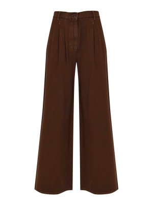 WEEKEND MAX MARA: casual trousers - Nanda Trousers In Cotton Bull