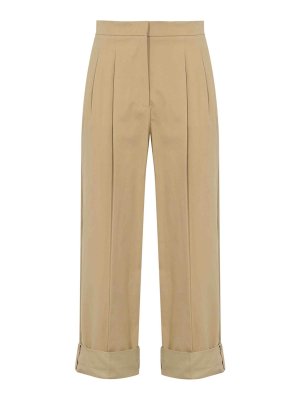 WEEKEND MAX MARA: Pantalones casual - Pantalón Casual - Beis