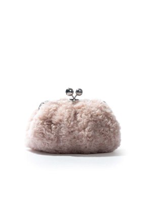 WEEKEND MAX MARA: clutches - Pasticcino Small Micio Bag In Soft Fabric