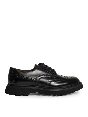 Doucal's: lace-ups shoes - Derby Lace-Up Shoe In Leather