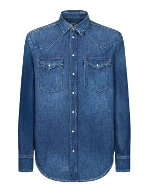 DONDUP: Hemden - Hemd - Jeansblau