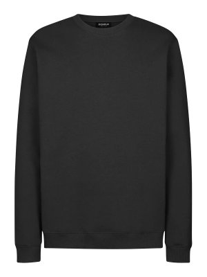 DONDUP: Sweatshirts & Sweaters - Regular Cotton Crewneck Sweatshirt