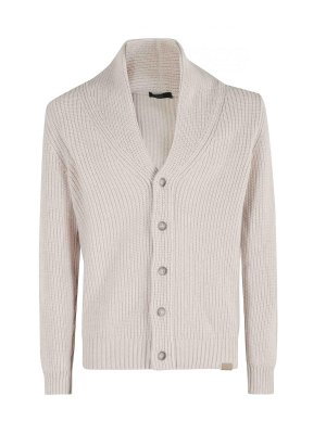 FAY: cardigans - Shawl Neck Cardigan F7