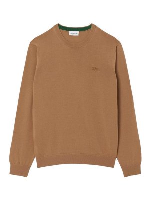 LACOSTE: Suéteres con cuello pico - Suéter Cuello Redondo - Beis