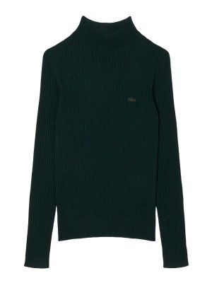 LACOSTE: maglia a collo alto e polo - Maglione dolcevita lavorato a maglia